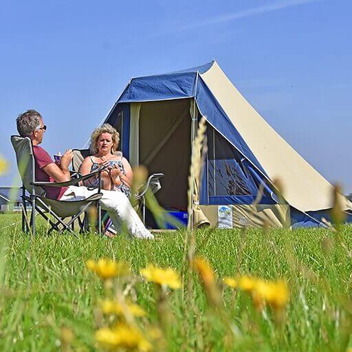 Een losse tent huren tijdens Oerol