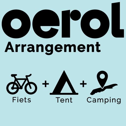 Fiets + Tent + Camping = Kampeer arrangement Oerol